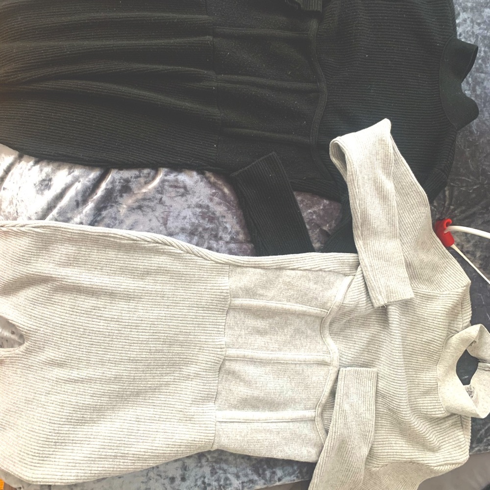 Light Grey Snap Back Jumpsuit Bundle - image 1